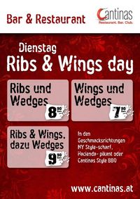 Ribs & Wings Day@Cantinas