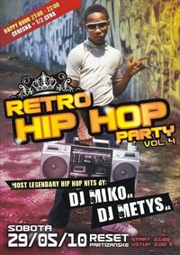 RETRO HIP HOP party vol.4@Reset Club