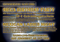 Mega Birthday Party@A-Danceclub