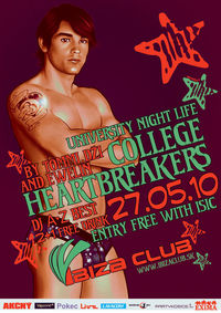 College Heartbreakers@Ibiza Club