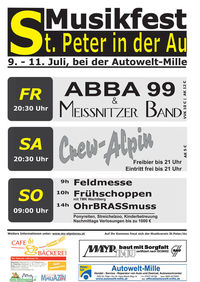Musikfest St. Peter/Au@Autowelt Mille