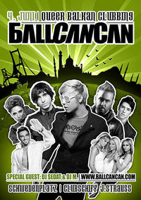 BallCanCan - Queer Balkan Clubbing@Clubschiff