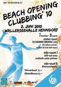 Beach Opening Clubbing 10@Wallerseehalle