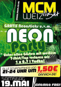 Neon-Party@MCM Weiz light