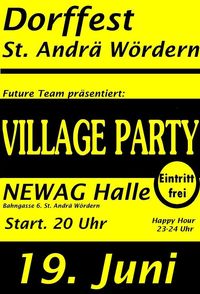 Village-Party@NEWAG - Halle