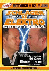 Schlager VS Elektro@Baby'O