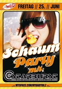 Schaum-Party