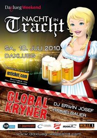 Global Kryner bei der Nacht in Tracht@Daxlueg