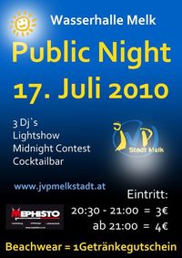 Public Night@Wasserhalle Melk