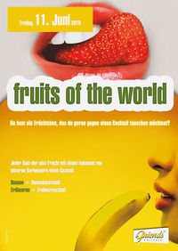 Fruits of the World@Friends Show-Cocktailbar
