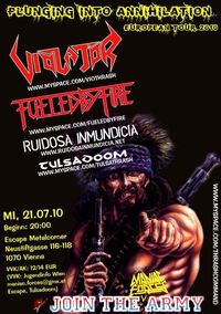 Violator / Fueled By Fire@Escape Metalcorner