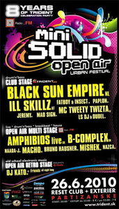 mini SOLID OPEN AIR@Reset Club