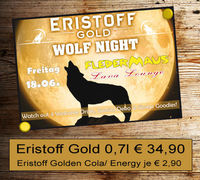 Eristoff Gold Wolf Night