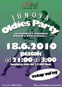 Júnová oldies párty@Akademický Klub