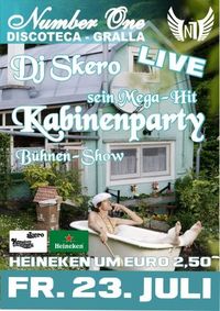 Skero live - Kabinenparty!