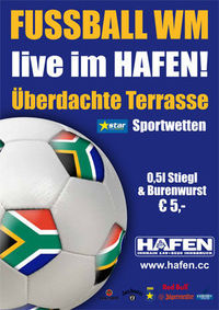 Fußball WM Live Übertragung@Hafen