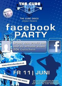 Facebook Party@The Cube Disco