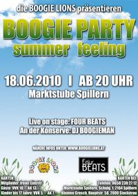 Boogie Party: Summer Feeling@Marktstube