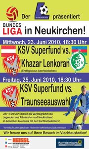 Bundesliga in Neukirchen!@Viechtaustadion Neukirchen/Altmünster