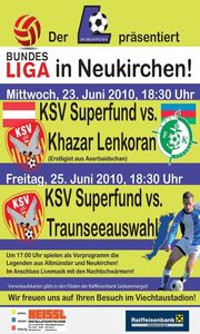 Bundesliga in Neukirchen!@Viechtaustadion