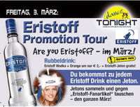 Eristoff Promotion Tour