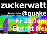 Zuckerwatt@Quake Bar