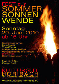 Fest zur Sommersonnenwende - Verschoben@Kulturgut Hörbach