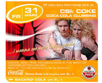 CSI: COKE  Coca-Cola Clubbing@Partyhouse Auhof