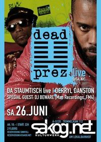 Dead Prez live@Kulturwerk Sakog