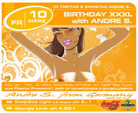 Birthday XXL with Andre S.@Partyhouse Auhof