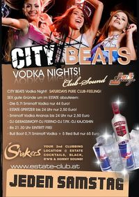 City Beats Vodka Nights@Club Estate