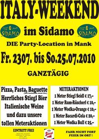 Italy-Week im Sidamo@Cafe Sidamo Mank