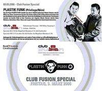 Club Fusion Special - PLASTIC FUNK@Babenberger Passage