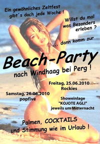 Beach Party@Ortszentum 