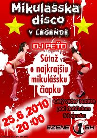 Mikulášska Disco Show@Legenda Pub