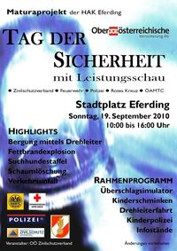 Tag der Sicherheit@Stadtplatz Eferding