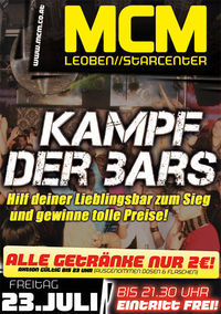 Kampf der Bars!@MCM Leoben