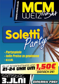 Soletti-Party!@MCM Weiz light