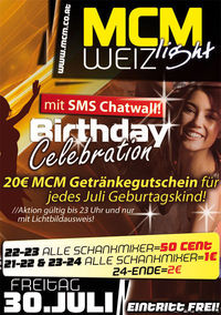 Birthday Celebration@MCM Weiz light