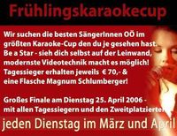 Frühlingskaraokecup