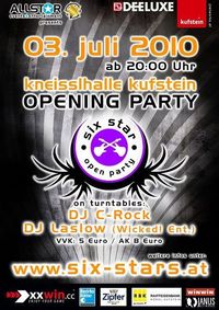 Six Stars Saturdays Opening Party@Kneisslhalle