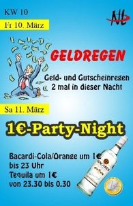 1€ Party Night@Disco Nightlife