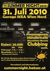 Hatzer.at Summer Night 2010@Garage IKEA Wien Nord