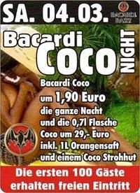 Bacardi Coco Night@La Bomba