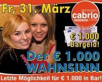 Der 1.000 Euro-Wahnsinn!