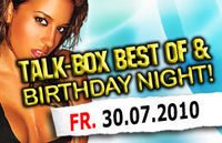 Talk-Box Best Of & Birthday Night!