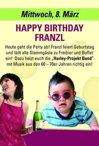 Franzl's Geburtstagsfeier