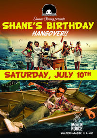 Afrodisiac Summer Closing presents: Shane's Birthday Hangover@Moulin Rouge