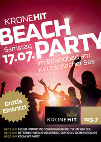 Kronehit Beachparty@Strandbad