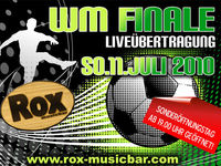 WM Finale Live im Rox!@Rox Music Bar